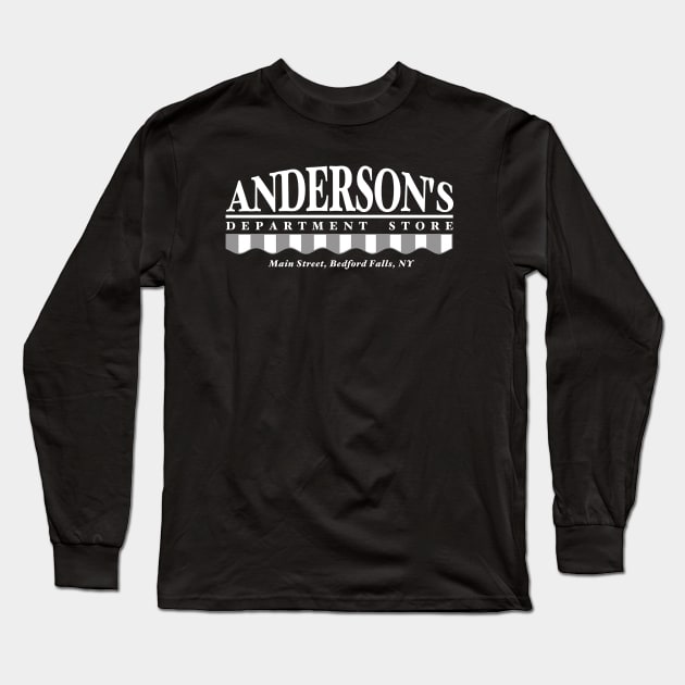 Anderson's Department Store Long Sleeve T-Shirt by PopCultureShirts